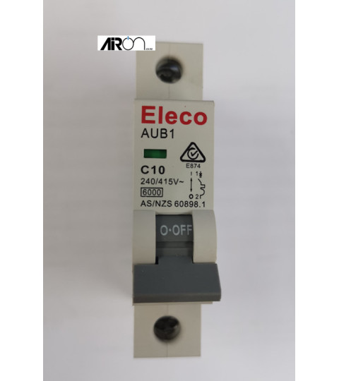 MCB Miniature Circuit Breaker - 1 Pole 10A